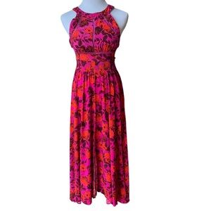 Abel the Label Vienna Pink Floral Boho Style Dress